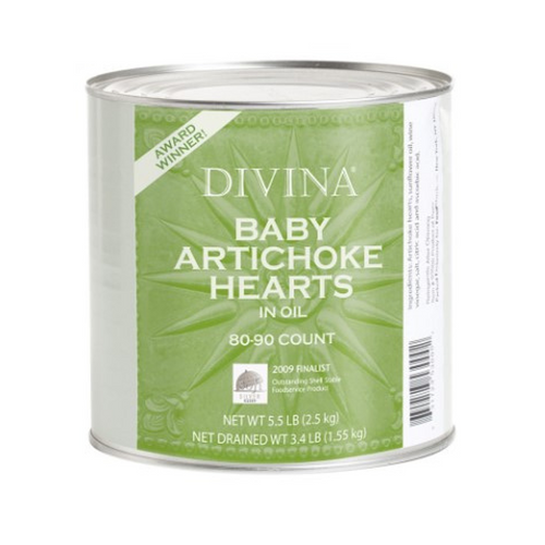 Baby Artichoke Hearts in Oil