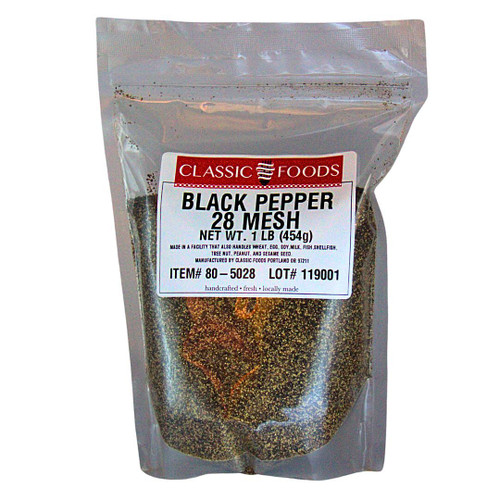 Black Pepper 28 Mesh Black Pepper 28 Mesh