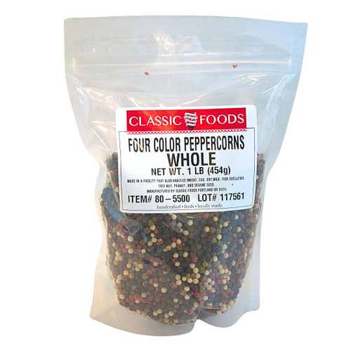 Four Color Peppercorns