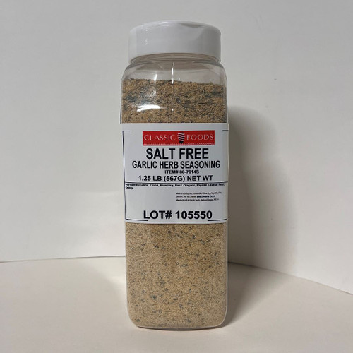 Garlic Herb No Salt Seasoning