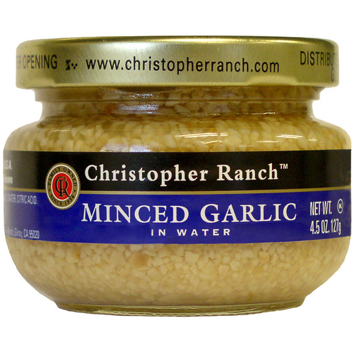 Minced Garlic in Water