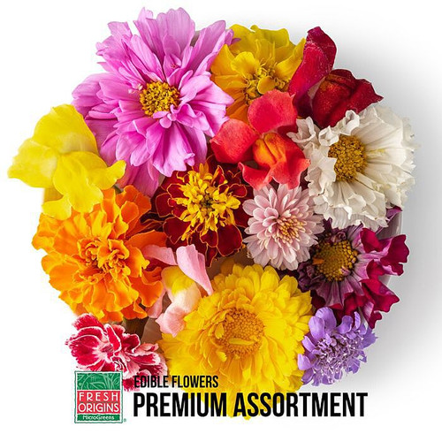 MICFLWPRE3OZ | Edible Flower Premium Assortment (50CT) - Pacific