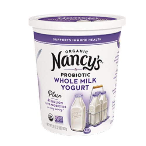 Nancy's Organic Plain Whole Milk Yogurt
