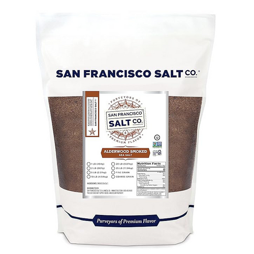 Smoked Fine Alderwood Sea Salt