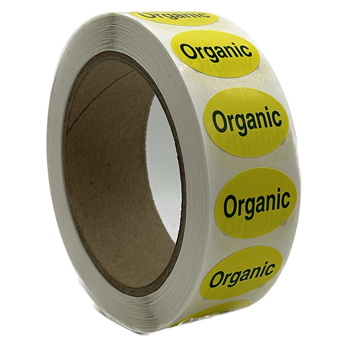 ORGANIC YELLOW STICKER 1000CT ORGANIC YELLOW STICKER 1000CT