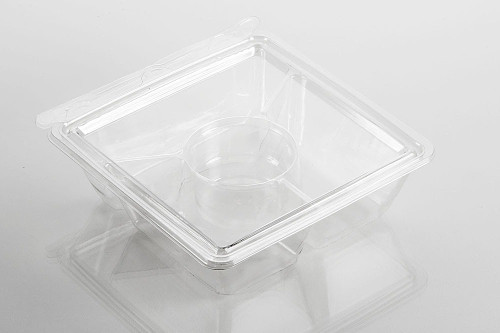 22.5oz 4 Compartment Deli Container