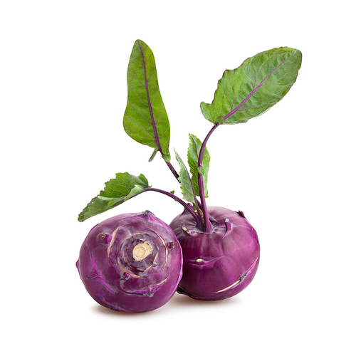 Organic Kohlrabi Purple