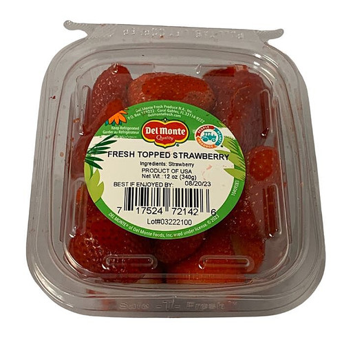 Fresh Topped Strawberry