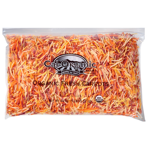 Shredded Rainbow Carrot