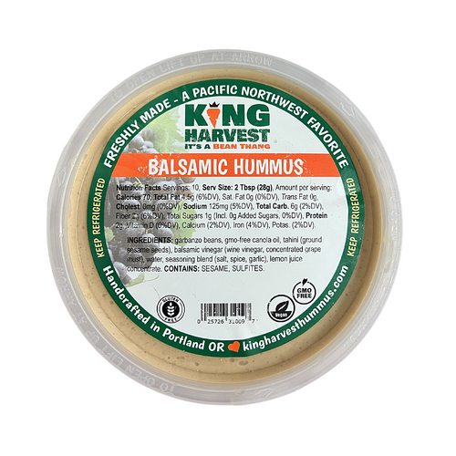 King Harvest Balsamic Hummus