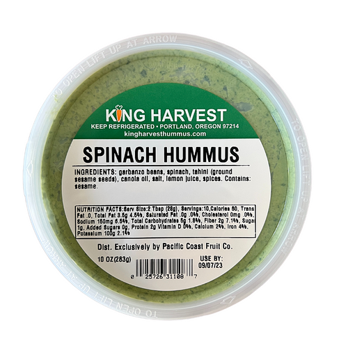 King Harvest Spinach Hummus