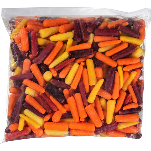 Organic Peeled Rainbow Carrot