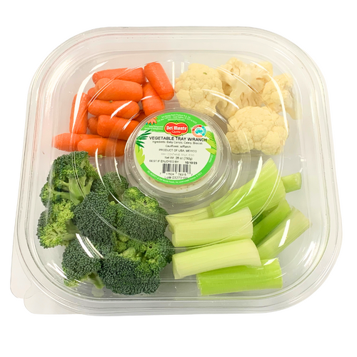 Del Monte Veg Tray with Ranch