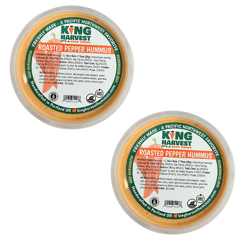 King Harvest Roasted Pepper Hummus