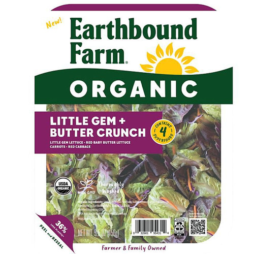 Organic Little Gem and Butter Crunch Salad