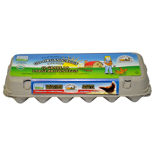 Organic Cage Free Brown Egg