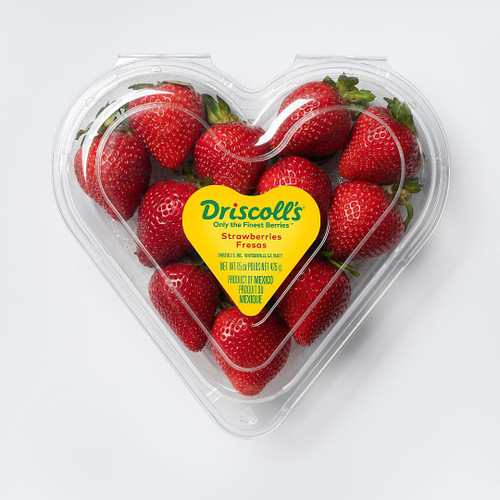 Heart Shaped Strawberry