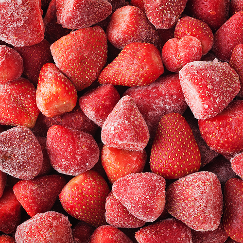 Organic Frozen Strawberry IQF