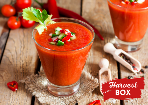 Zesty HeirloomTomato Gazpacho