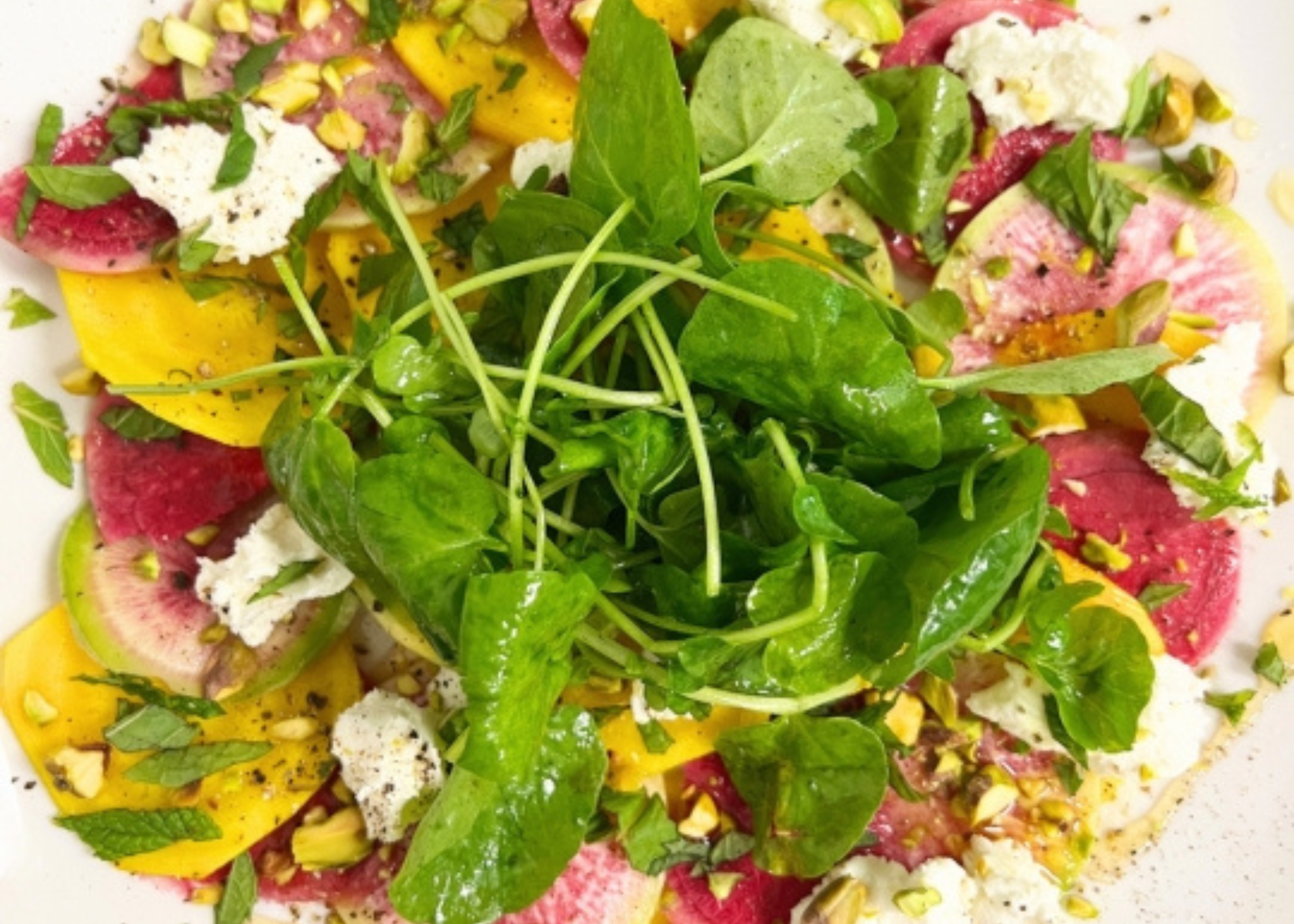 Radish & Beet Carpaccio