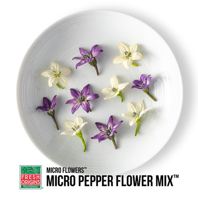 MICFLOPEP100 | Micro Edible Pepper Flower Mix (100CT) - Pacific
