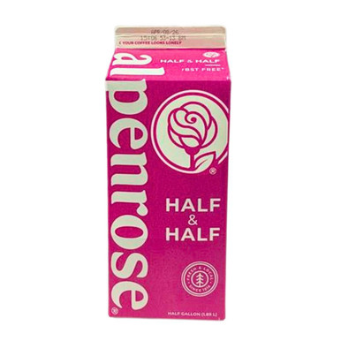 MILHAL Half & Half Milk (0.5 GAL) - Pacific Coast Fresh Co.