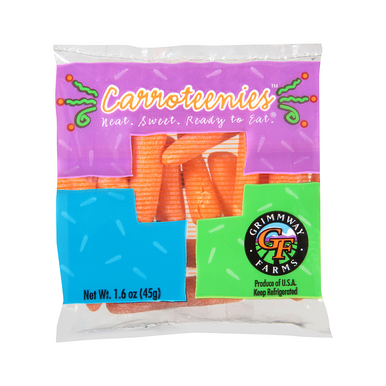 CARPEE200 | Peeled Mini Carrot (200/1.6OZ) - Pacific Coast Fresh Co.