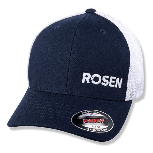 White and Blue Baseball Cap