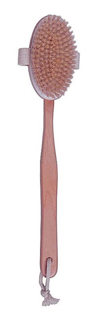 Body Brush with Detachable Handle