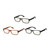 Daylee Naturals Unisex Blue Blocker Reading Glasses