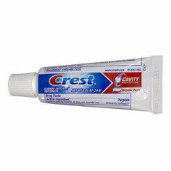 Crest, Cavity Protection Fluoride Anticavity Toothpaste, - 0.85 oz Travel Size (10 Pack)