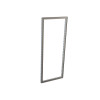 MF62 Straight Frame Wall, Anodized, Welded — 992×2418mm