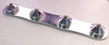 MF62 I-Shape Connector Plate, Steel Chrome Plated