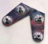 MF62 Adjustable Angle Connector, Steel Chrome Plated