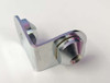 MF62 90° Corner Connector Type B (FB Style), Steel Chrome Plated