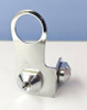 MF62 90° Corner Connector Type D (3-Way), Steel Chrome Plated