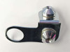 MF62 90° Corner Connector Type D (3-Way), Steel Chrome Plated