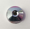 MF62 Door Connector Nut, Steel Chrome Plated