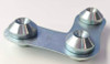 MF62 Ultra-Thin Small L-Connector Plate (Inline)
