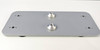 MF62 Fabric Frame Base Plate, Steel — 124×310mm