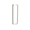 MF62 φ992×2418mm welded anodized aluminum 1/4 curved frame for 62mm modular frame system
