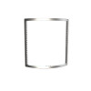MF62 φ1984×1488mm welded anodized aluminum 1/4 curved frame for 62mm modular frame system