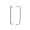 MF62 1/4 Curved Frame Wall, Anodized, Welded — φ1984×2418mm (4Y1984)