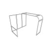 MF62 10×10 ft Island Booth Kit – Design 2