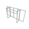 MF62 10×15 ft Island Booth Kit – Design 1