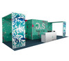 MF62 10×30 ft Island Booth Kit – Design 1