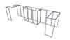 MF62 10×30 ft Island Booth Kit – Design 1