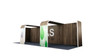 MF62 10×30 ft Island Booth Kit – Design 2