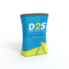 Trade Show Round Tube Semicircle Promotion Counter