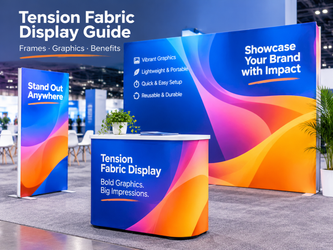 Tension Fabric Display Guide: Frames, Graphics & Benefits
